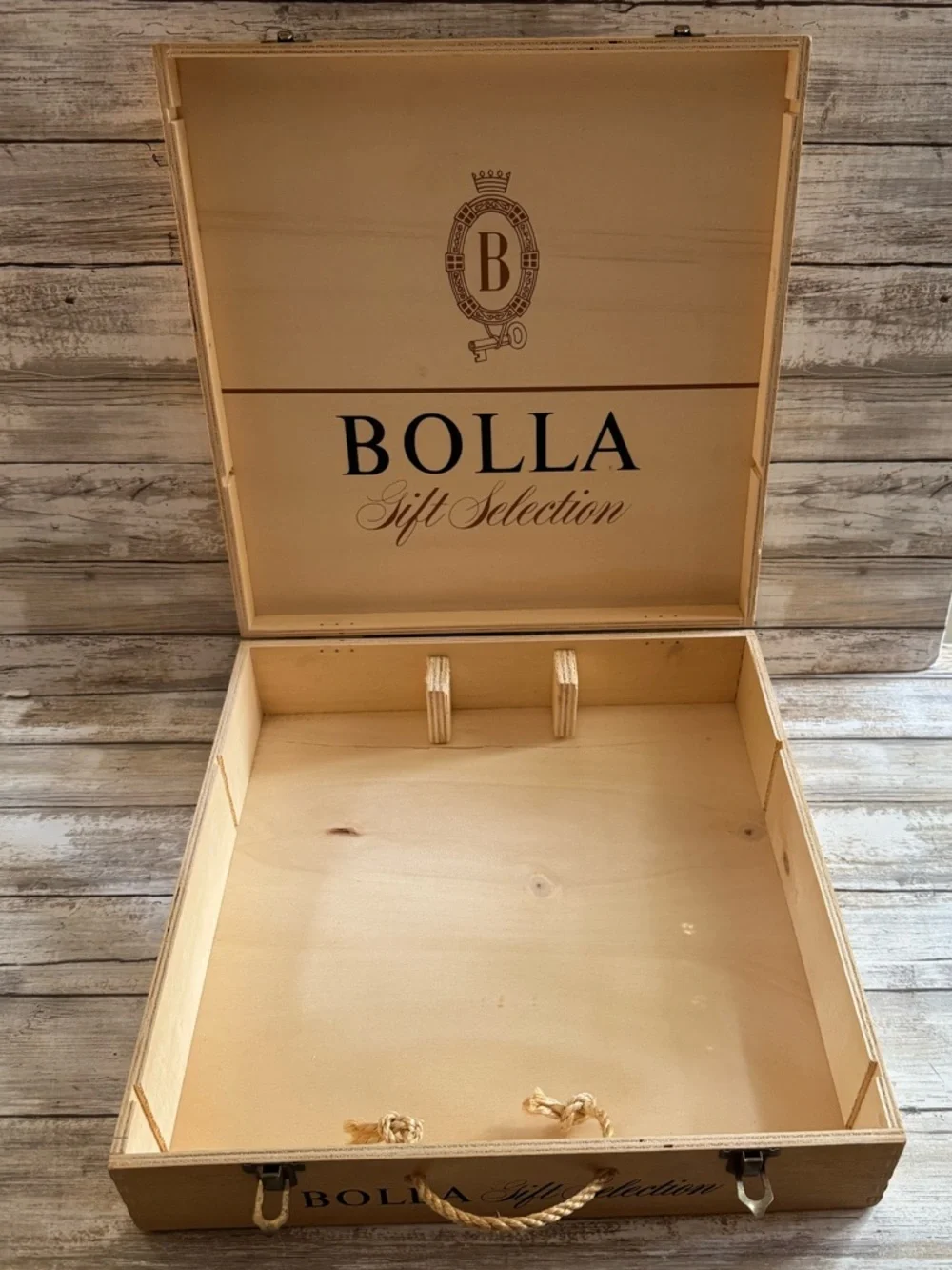 Vintage BOLLA Gift Selection Box - Wood